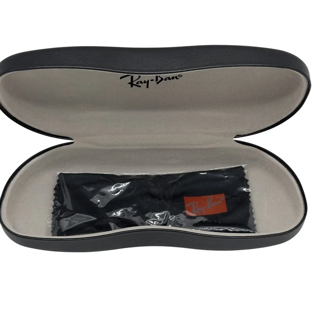 Ray Ban Lg Black Hard Cloth Clamshell Sunglass Sunglasses Eyeglasses CASE ONLY‎